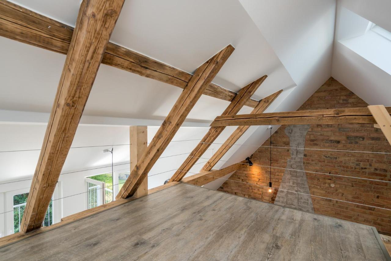 Cassel Lofts - Stilvolles Loft Im Gruenen Mit Balkon Nahe Vw-Werk Kassel Exterior foto