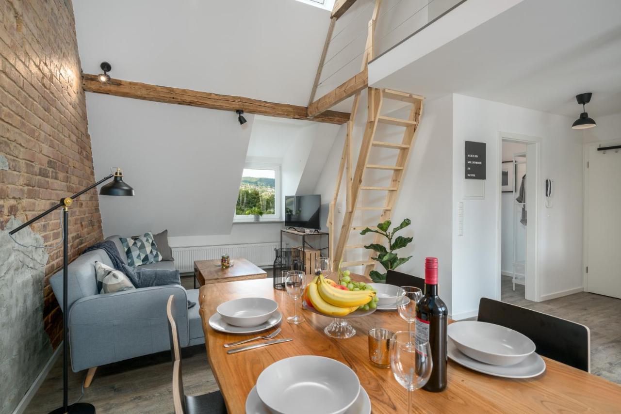 Cassel Lofts - Stilvolles Loft Im Gruenen Mit Balkon Nahe Vw-Werk Kassel Exterior foto