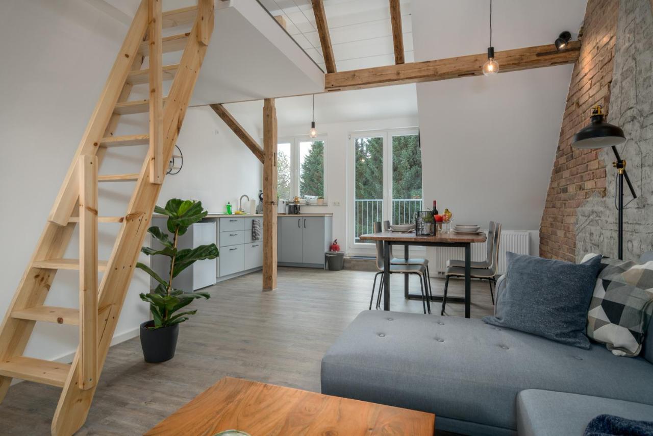 Cassel Lofts - Stilvolles Loft Im Gruenen Mit Balkon Nahe Vw-Werk Kassel Exterior foto